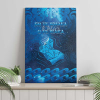 New Zealand Mother's Day Canvas Wall Art Ko Te Whaea Te Takere O Te Waka