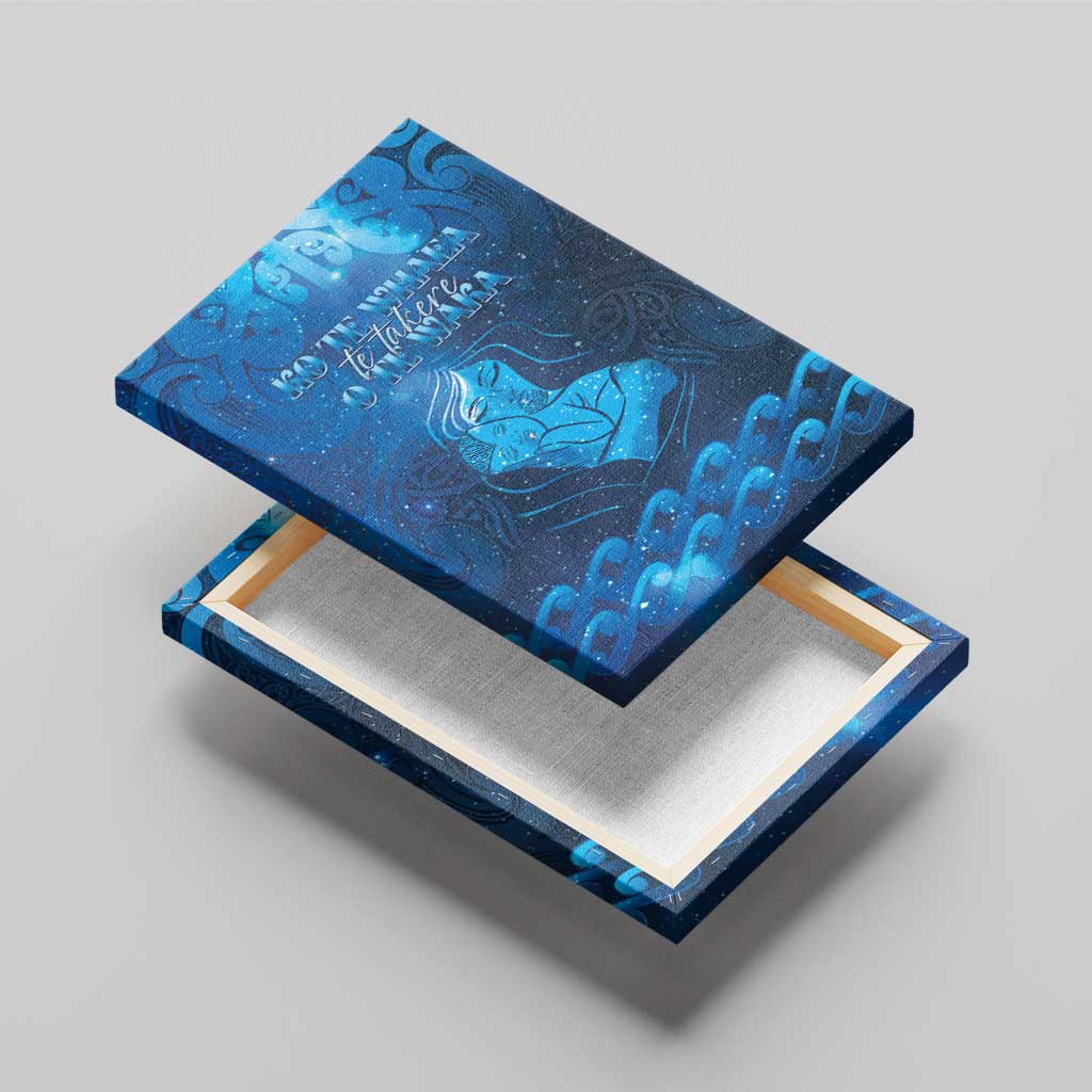 New Zealand Mother's Day Canvas Wall Art Ko Te Whaea Te Takere O Te Waka