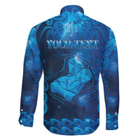 Personalised New Zealand Mother's Day Family Matching Short Sleeve Bodycon Dress and Hawaiian Shirt Ko Te Whaea Te Takere O Te Waka