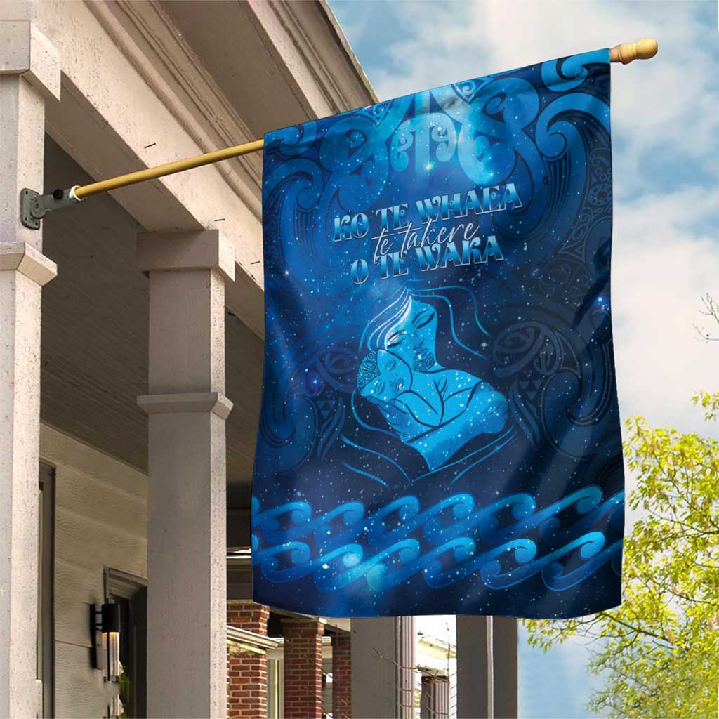 New Zealand Mother's Day Garden Flag Ko Te Whaea Te Takere O Te Waka
