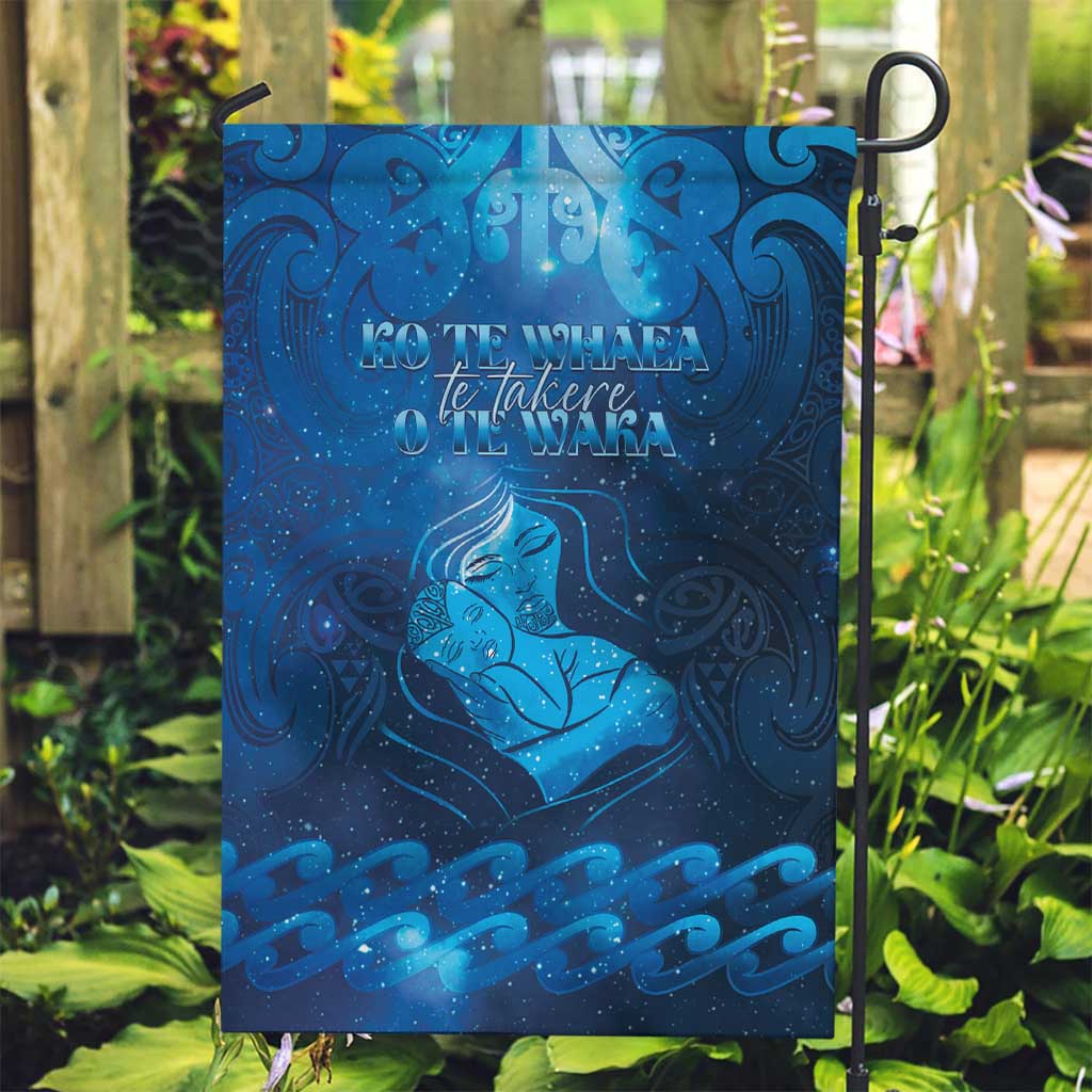 New Zealand Mother's Day Garden Flag Ko Te Whaea Te Takere O Te Waka