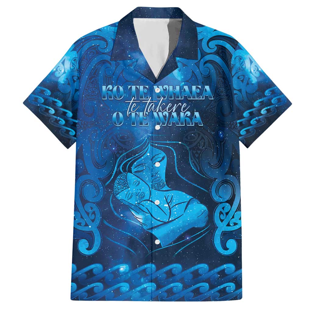 Personalised New Zealand Mother's Day Hawaiian Shirt Ko Te Whaea Te Takere O Te Waka