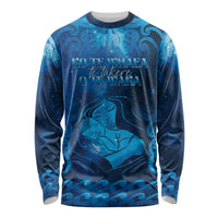 Personalised New Zealand Mother's Day Long Sleeve Shirt Ko Te Whaea Te Takere O Te Waka
