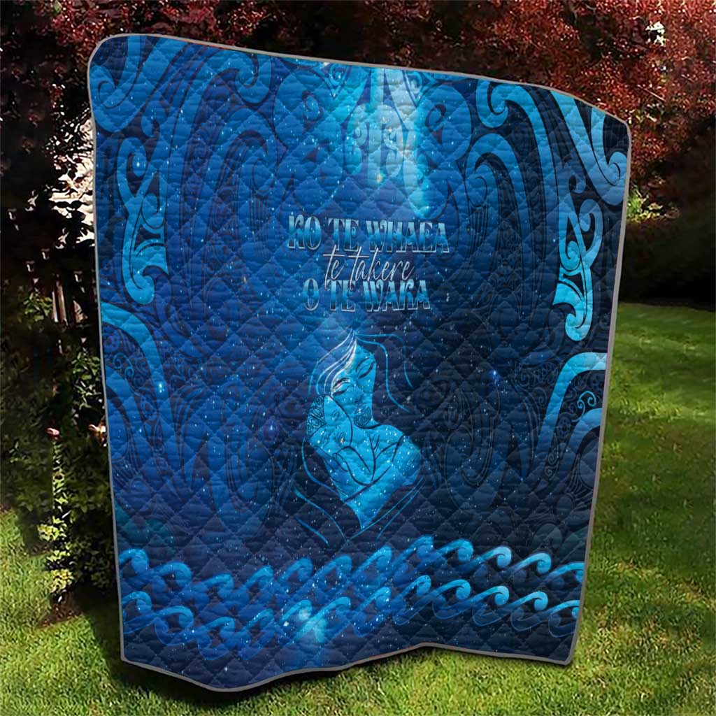 New Zealand Mother's Day Quilt Ko Te Whaea Te Takere O Te Waka