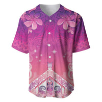 New Zealand Matariki Baseball Jersey Maori Marae Purple Galaxy