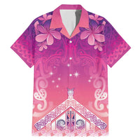 New Zealand Matariki Family Matching Mermaid Dress and Hawaiian Shirt Maori Marae Purple Galaxy