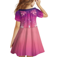 New Zealand Matariki Family Matching Puletasi and Hawaiian Shirt Maori Marae Purple Galaxy