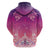 New Zealand Matariki Hoodie Maori Marae Purple Galaxy