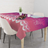 New Zealand Matariki Tablecloth Maori Marae Purple Galaxy
