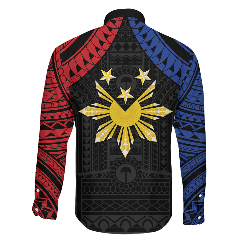 Philippines Independence Day Family Matching Summer Maxi Dress and Hawaiian Shirt Proud To Be Pinoy LT05 - Polynesian Pride