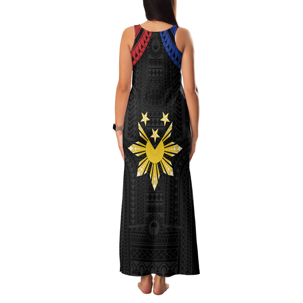 Philippines Independence Day Family Matching Tank Maxi Dress and Hawaiian Shirt Proud To Be Pinoy