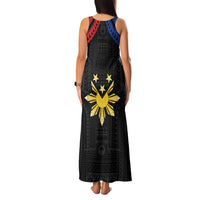 Philippines Independence Day Family Matching Tank Maxi Dress and Hawaiian Shirt Proud To Be Pinoy