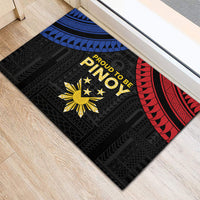 Philippines Independence Day Rubber Doormat Proud To Be Pinoy