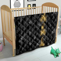 Hawaiian Honu And Surfboards Quilt Gold Style - Polynesian Pride