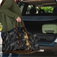 Hawaiian Honu And Surfboards Travel Bag Gold Style - Polynesian Pride