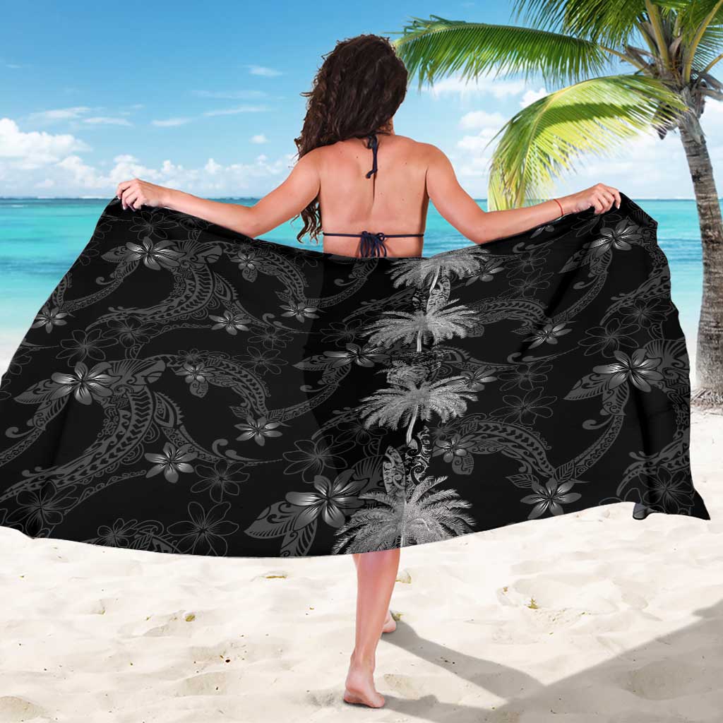 Hawaiian Honu And Surfboards Sarong Silver Style LT05 - Polynesian Pride