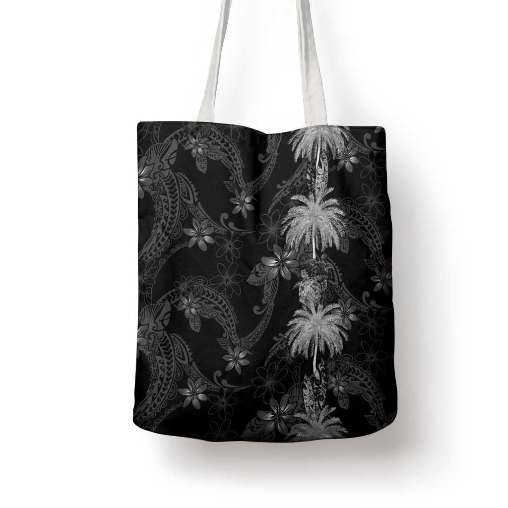 Hawaiian Honu And Surfboards Tote Bag Silver Style - Polynesian Pride