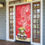 Puerto Rico Door Cover Coqui Frog With Polynesian Pattern - Polynesian Pride