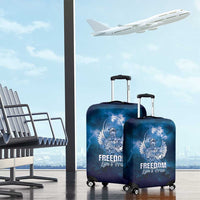 Federated States of Micronesia Veterans Day Luggage Cover May We Never Forget Freedom Isn't Free LT05 - Polynesian Pride