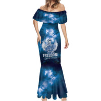 Federated States of Micronesia Veterans Day Mermaid Dress May We Never Forget Freedom Isn't Free