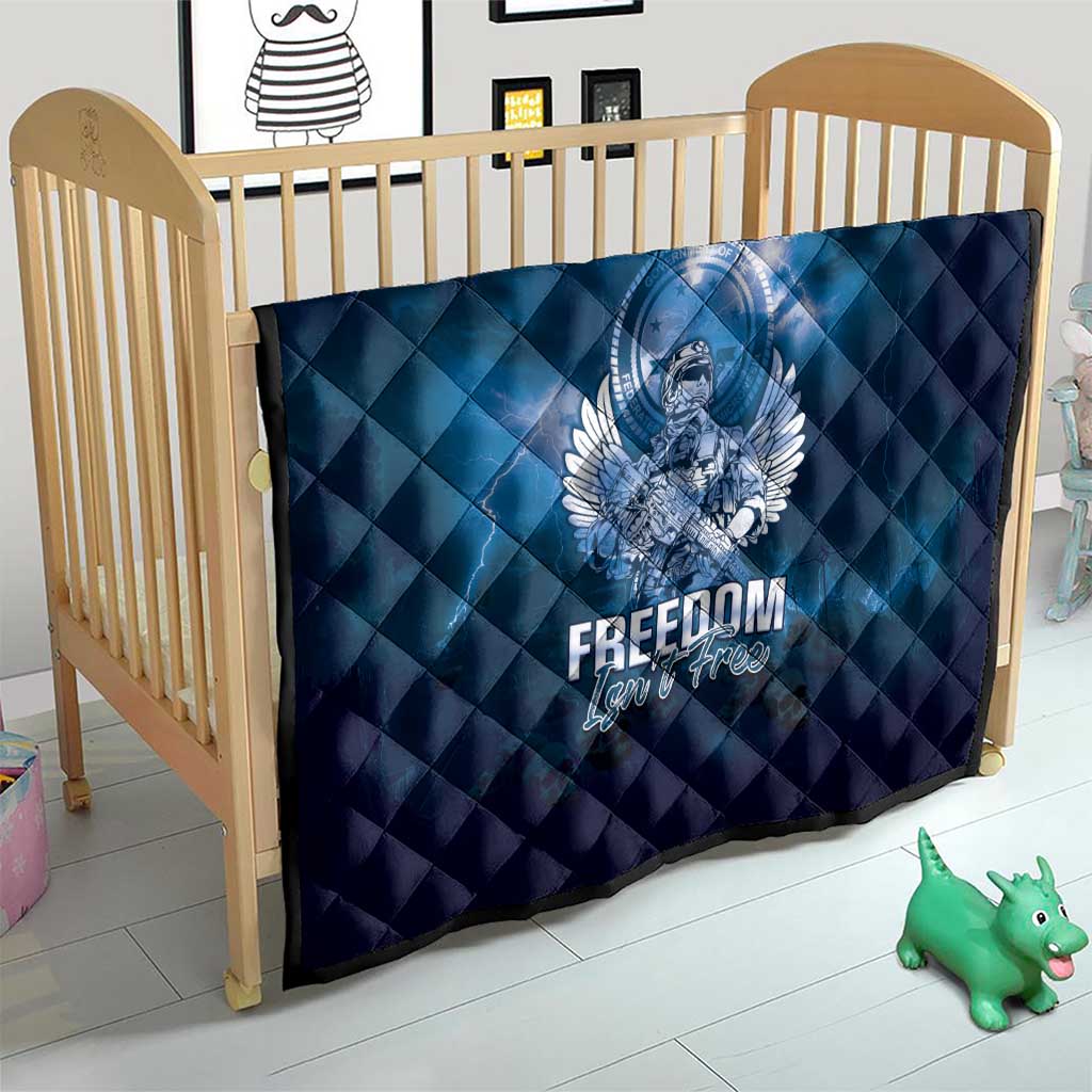 Federated States of Micronesia Veterans Day Quilt May We Never Forget Freedom Isn't Free