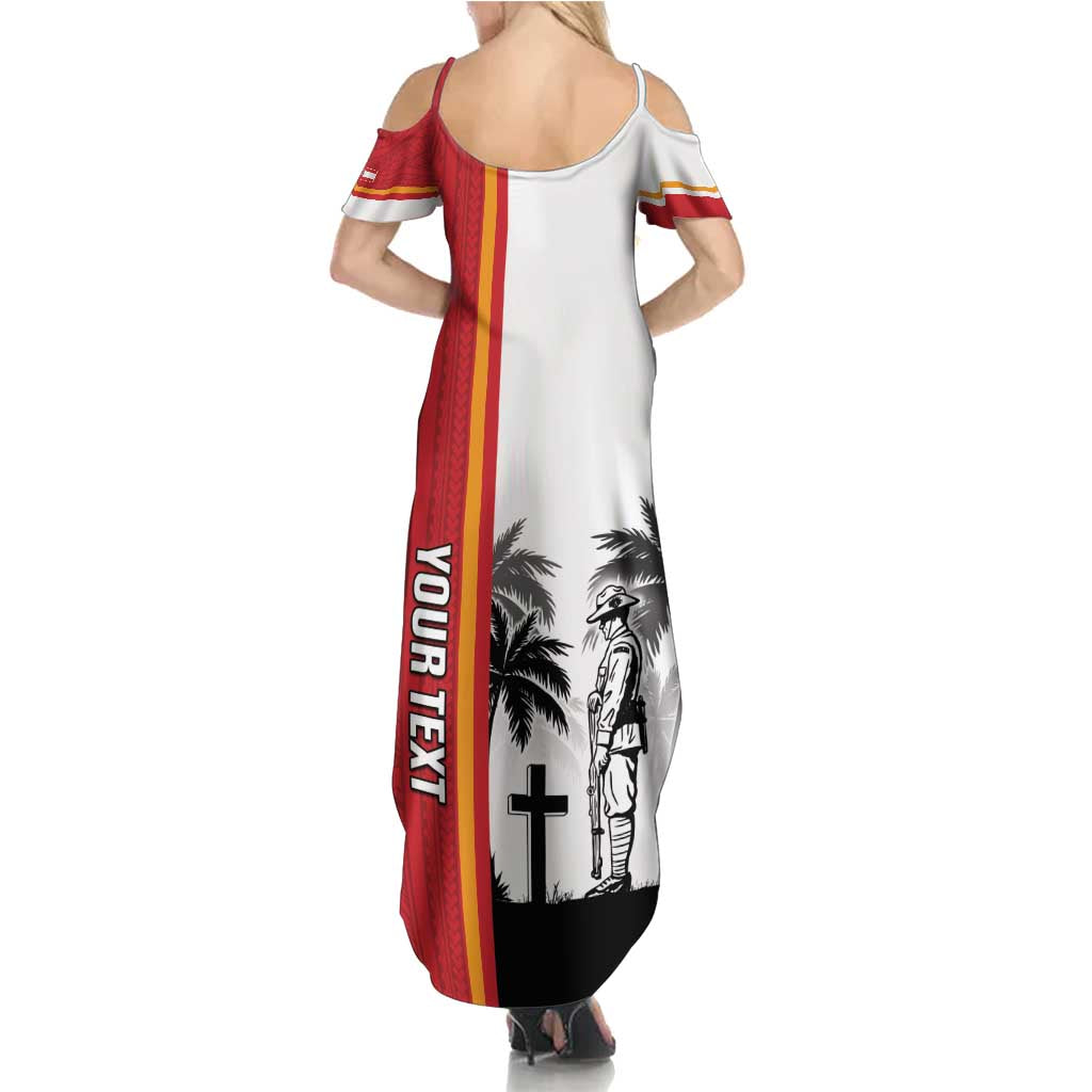 French Polynesia Armistice Day Family Matching Summer Maxi Dress and Hawaiian Shirt Lest We Forget Flag Style LT05 - Polynesian Pride