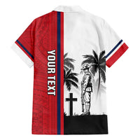 Wallis and Futuna Armistice Day Hawaiian Shirt Lest We Forget Flag Style LT05 - Polynesian Pride