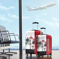 Wallis and Futuna Armistice Day Luggage Cover Lest We Forget Flag Style