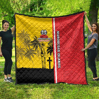 Marquesas Islands Armistice Day Quilt Lest We Forget Flag Style LT05 - Polynesian Pride