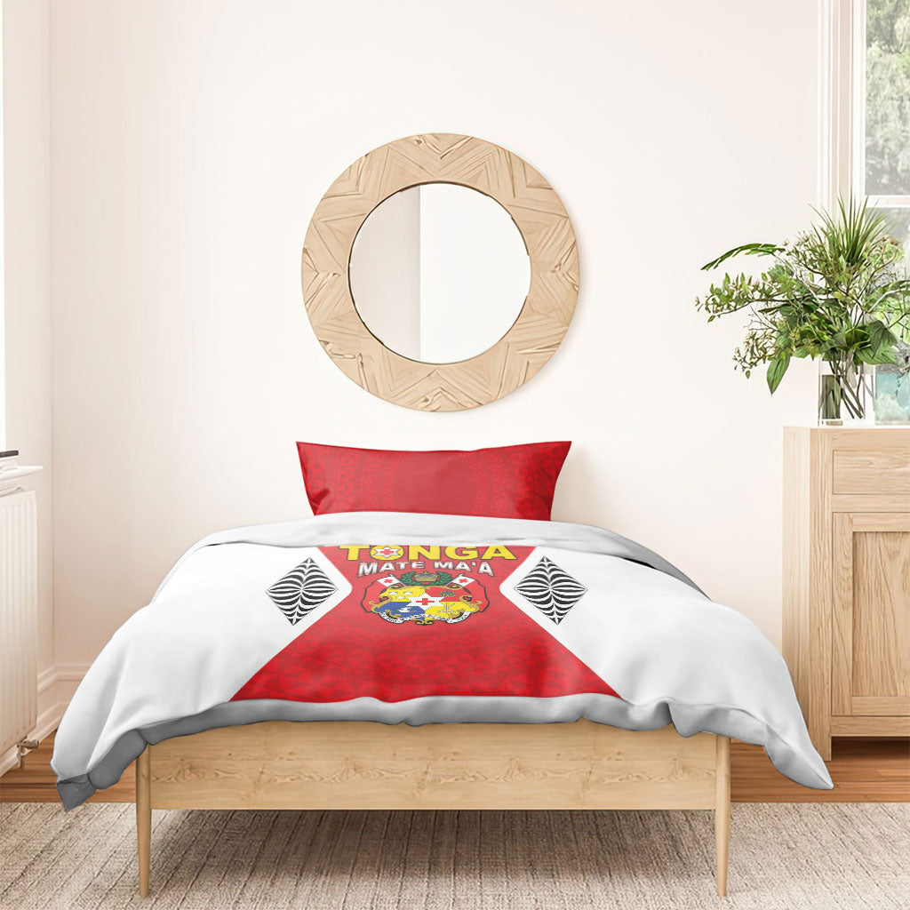 2026 Tonga Rugby XIII Bedding Set Sporty Style LT05 - Polynesian Pride