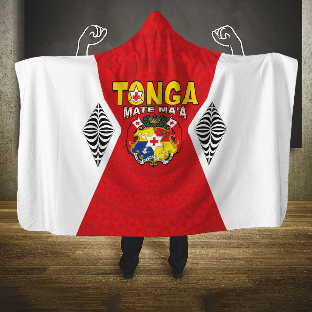 2026 Tonga Rugby XIII Hooded Blanket Sporty Style LT05 - Polynesian Pride