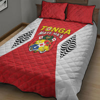 2026 Tonga Rugby XIII Quilt Bed Set Sporty Style LT05 - Polynesian Pride