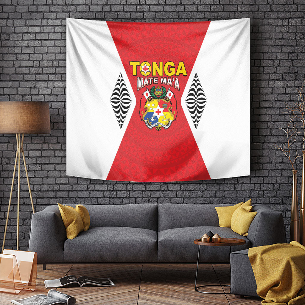 2026 Tonga Rugby XIII Tapestry Sporty Style