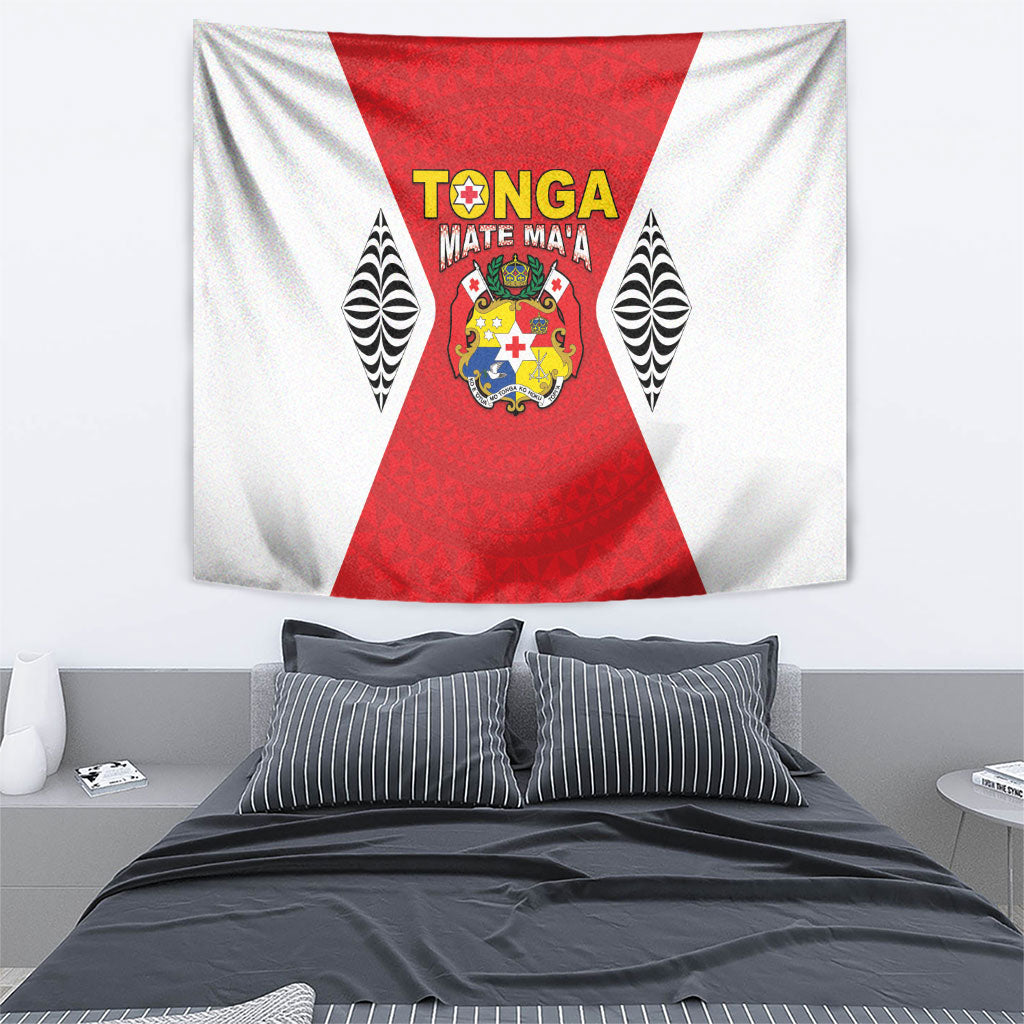 2026 Tonga Rugby XIII Tapestry Sporty Style