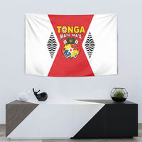 2026 Tonga Rugby XIII Tapestry Sporty Style