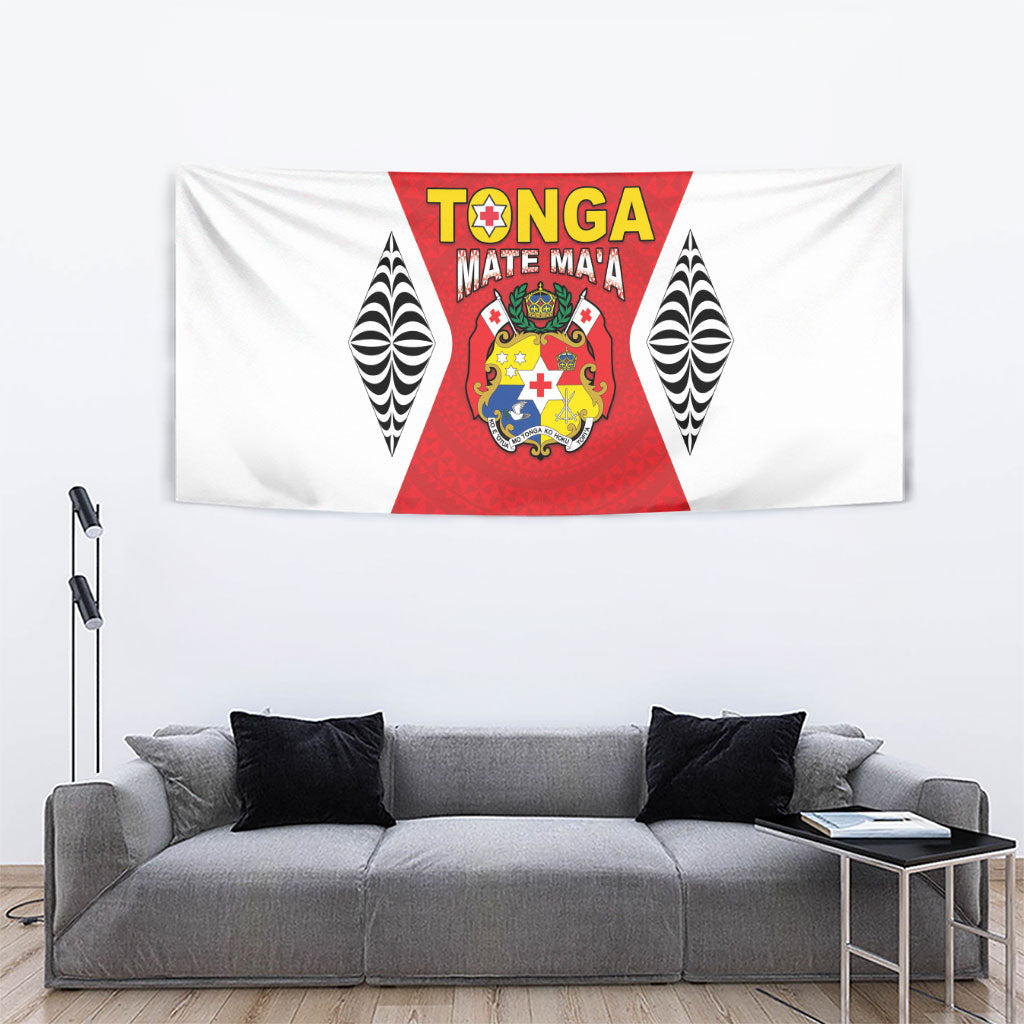 2026 Tonga Rugby XIII Tapestry Sporty Style