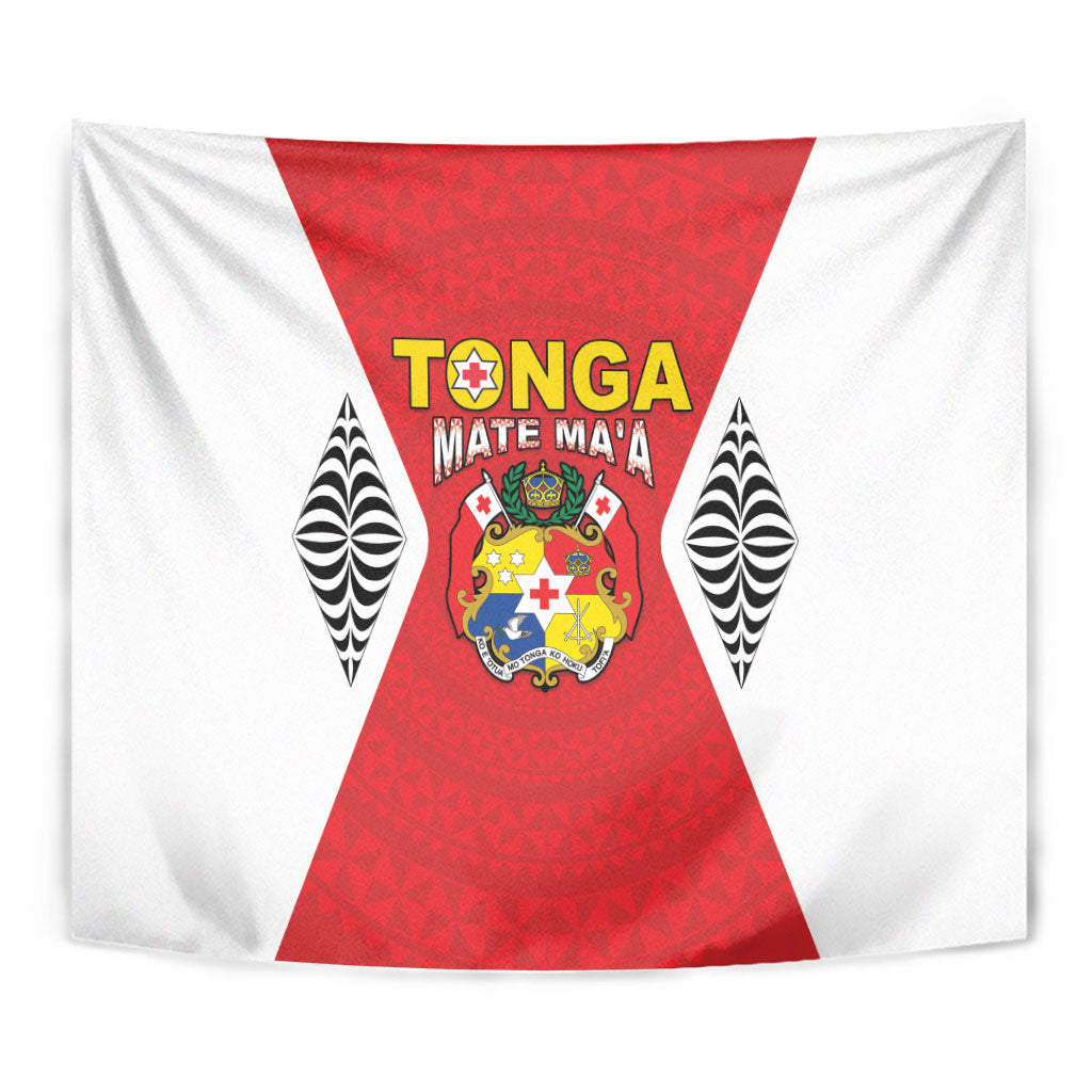 2026 Tonga Rugby XIII Tapestry Sporty Style