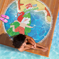 Christmas In Hawaii Beach Blanket Tis The Sea Sun