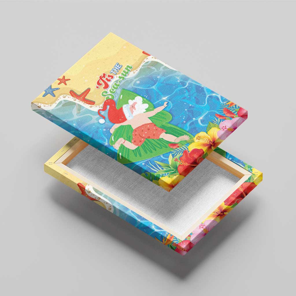 Christmas In Hawaii Canvas Wall Art Tis The Sea Sun