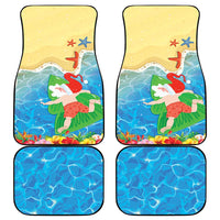 Christmas In Hawaii Car Mats Tis The Sea Sun