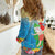 Christmas In Hawaii Women Casual Shirt Tis The Sea Sun
