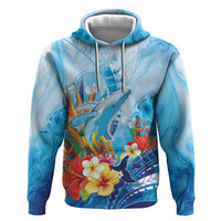 Polynesia Humpback Whale Hoodie Ocean Style