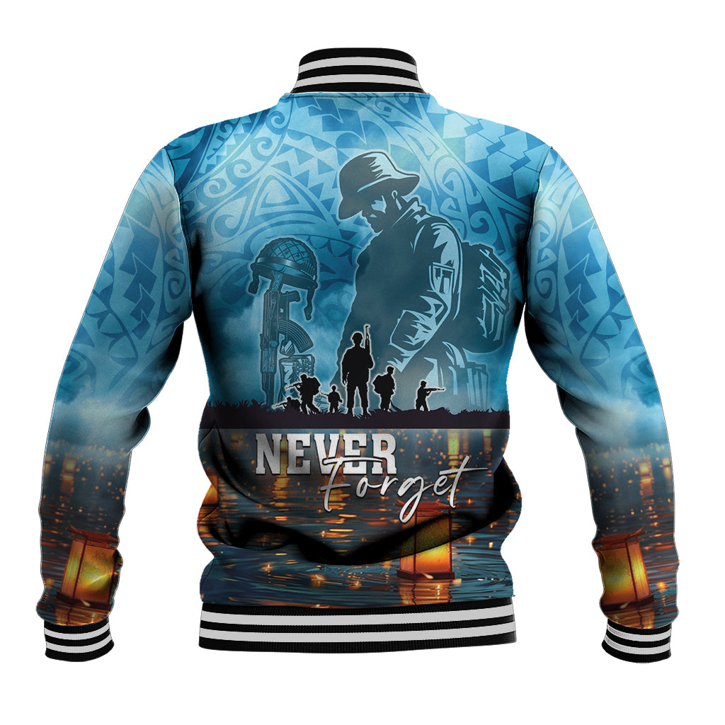 Hawaii Memorial Day Lantern Floating Baseball Jacket Always In Our Hearts