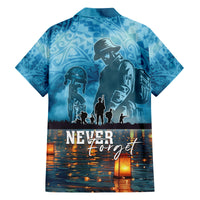 Hawaii Memorial Day Lantern Floating Family Matching Puletasi and Hawaiian Shirt Always In Our Hearts