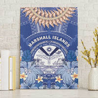 Marshall Islands Jemenei Day Canvas Wall Art Polynesian Tribal Tattoo Seashell Necklace