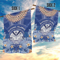 Marshall Islands Jemenei Day Garden Flag Polynesian Tribal Tattoo Seashell Necklace