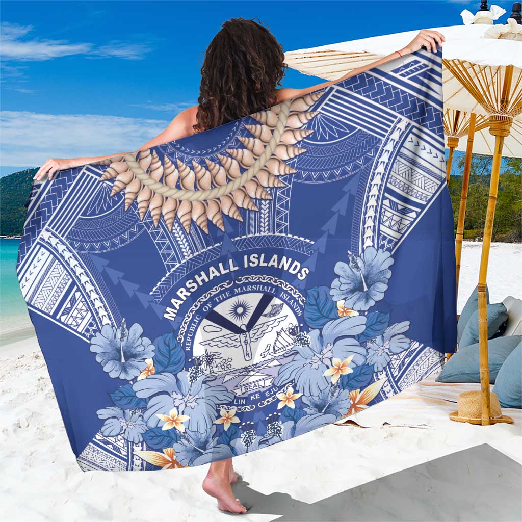 Marshall Islands Jemenei Day Sarong Polynesian Tribal Tattoo Seashell Necklace