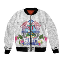 Guam Chamorro Liberation Day Bomber Jacket 81st Anniversary LT05