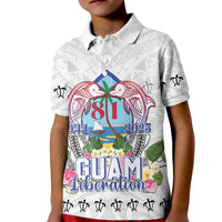 Guam Chamorro Liberation Day Kid Polo Shirt 81st Anniversary LT05