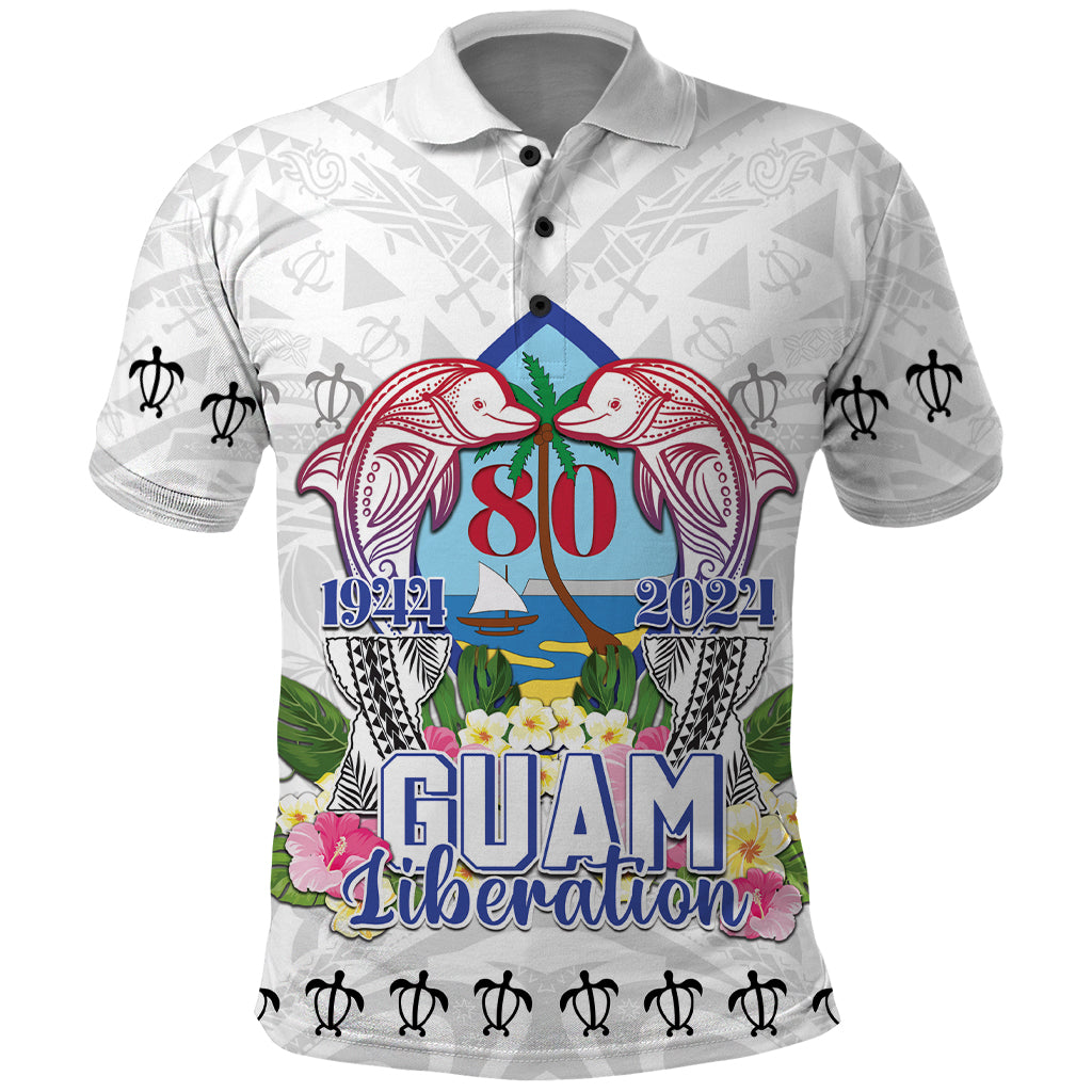 Guam Chamorro Liberation Day Polo Shirt 80th Anniversary